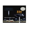 Super Bright Double Side Adjustable Lamp Lead Solar Parking Lot Light 100W
